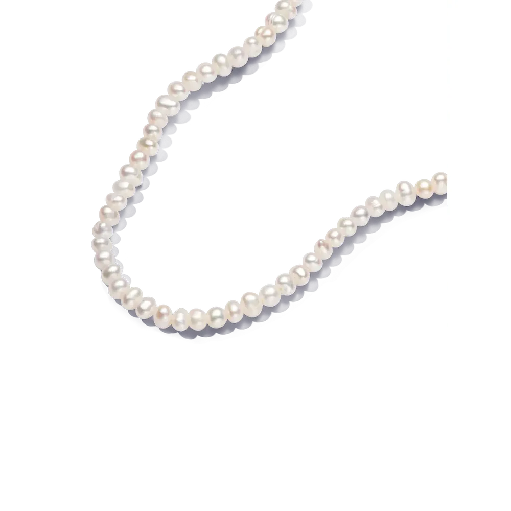 Treated Freshwater Cultured Pearls T-bar Collier Necklace