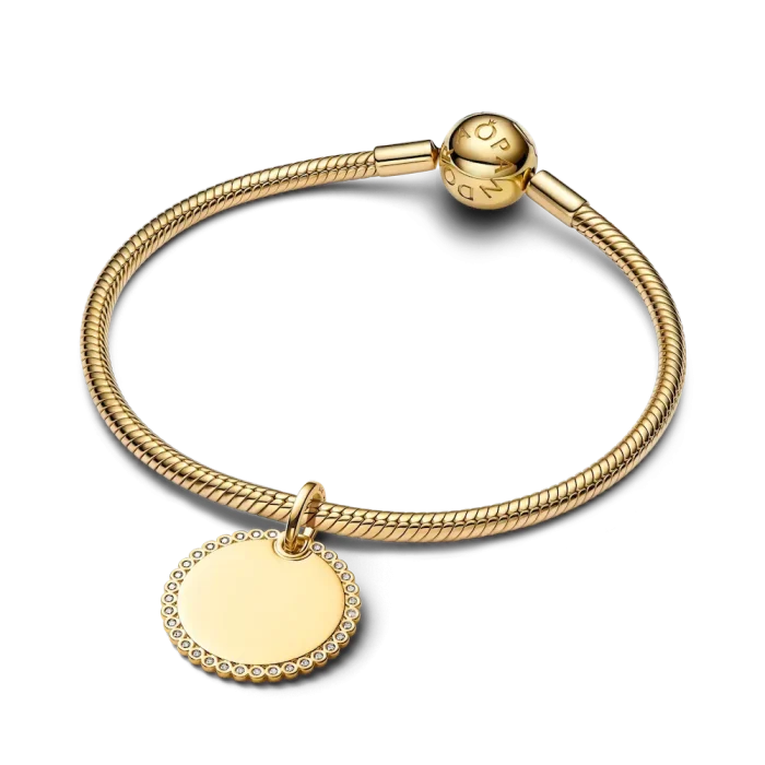 Engravable Round Tag Pendant - Image 6