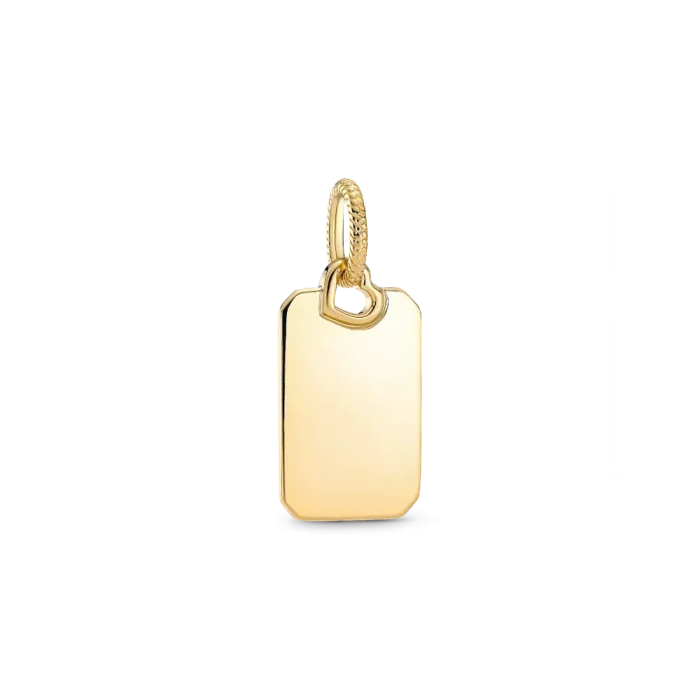 April Engravable Dangle Charm Necklace Set - Image 4