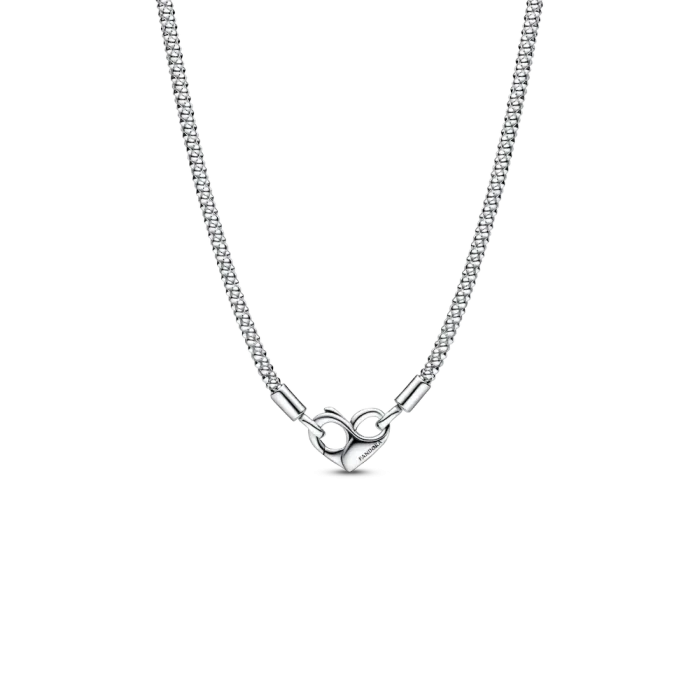 Pandora Moments Studded Chain Necklace and Heart Dangle Set - Image 2