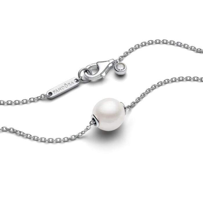 Treated Freshwater Cultured Pearl Collier Necklace - Image 6