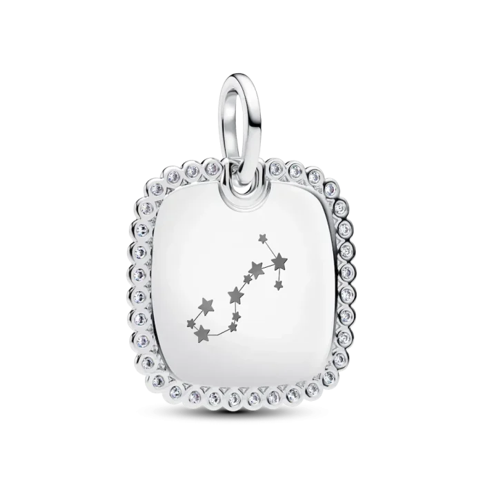 Engravable Square Tag Pendant - Image 5