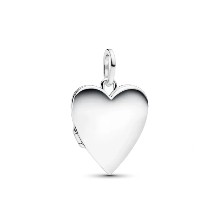 Engravable Openable Heart Locket Necklace - Image 2