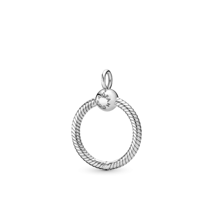 August Birthstone Eternity Circle O Pendant Set - Image 3