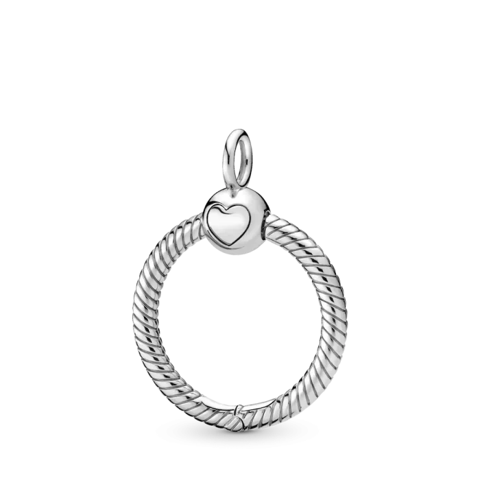 August Birthstone Eternity Circle O Pendant Set - Image 11