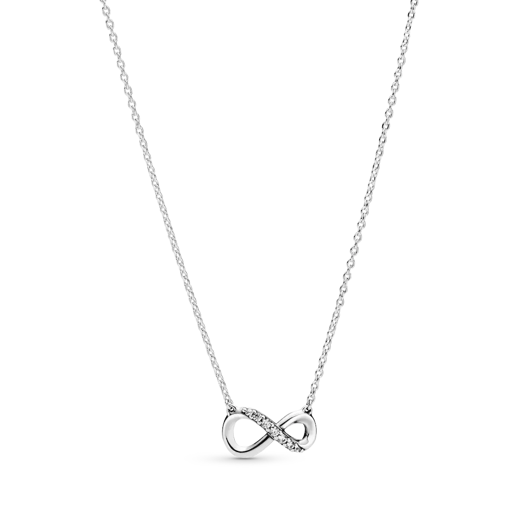Sparkling Infinity Collier Necklace