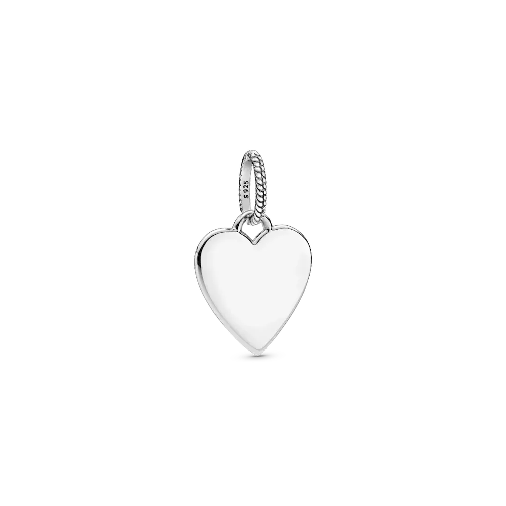 Engravable Heart Tag Pendant
