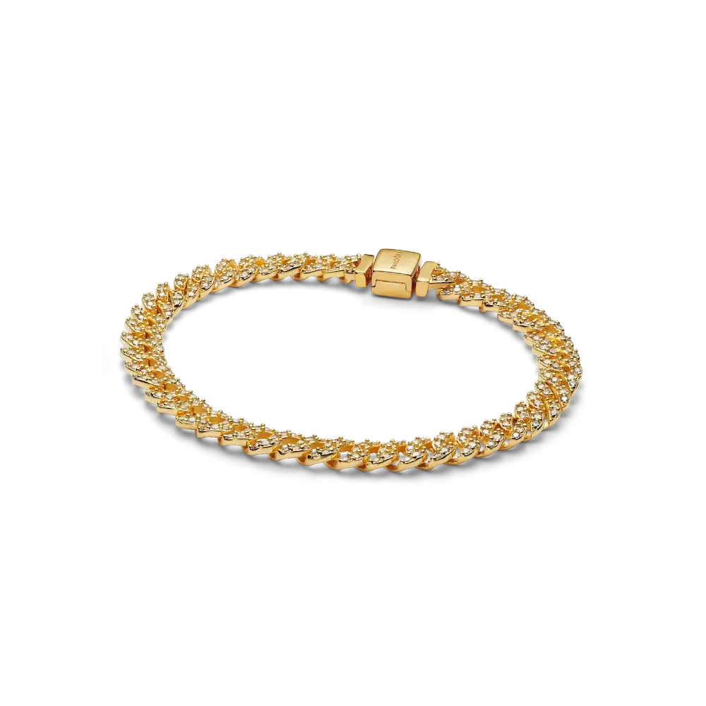 563008C01_RGB.webp Pavé Cuban Chain Bracelet - Image 1