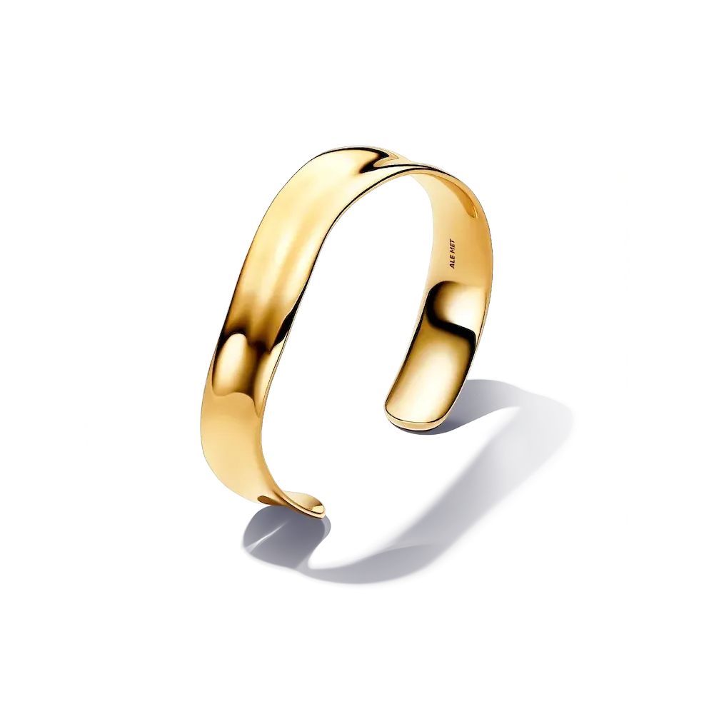 563302C00_RGB.webp Organically Shaped Broad Open Bangle - Image 1