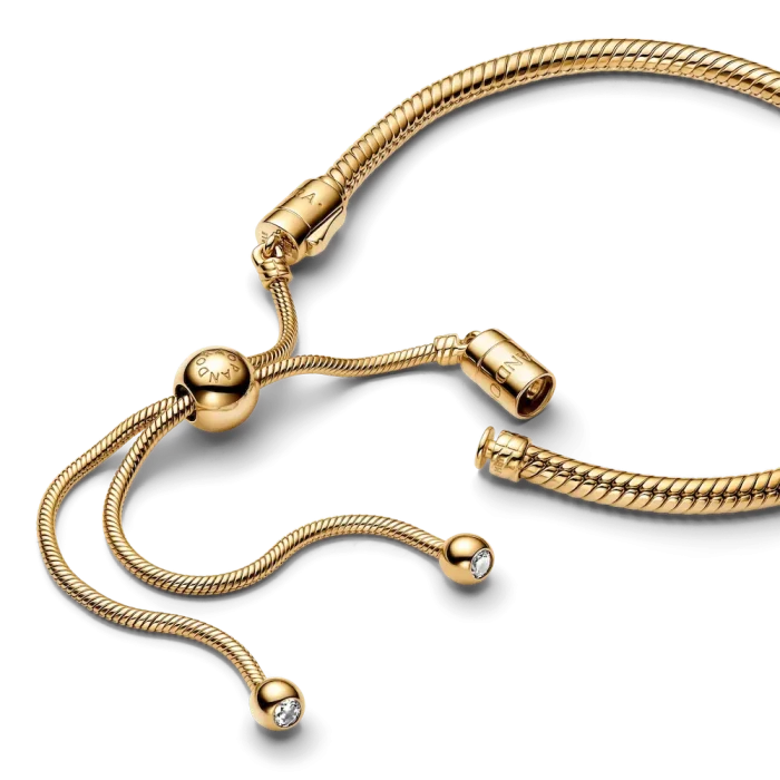 Snake Chain Slider Bracelet - Image 4