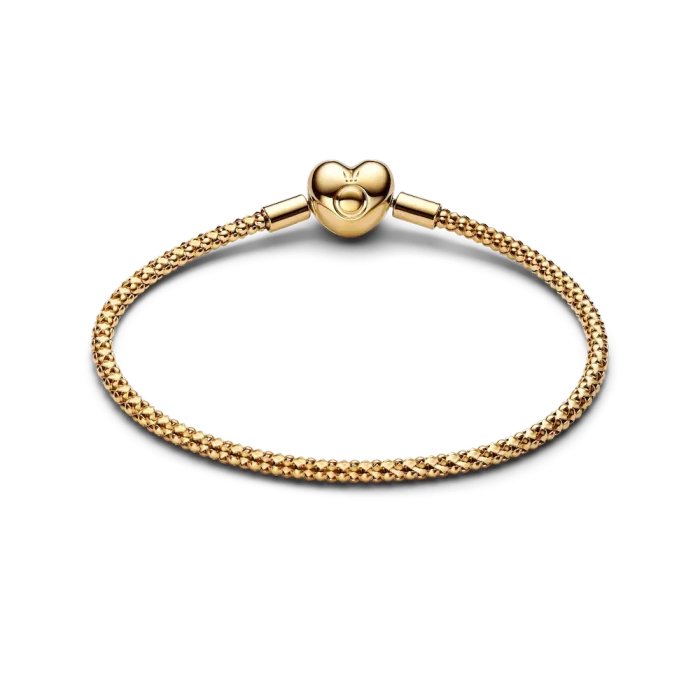 Aries Zodiac Dangle Charm Studded Bracelet Set - Image 3