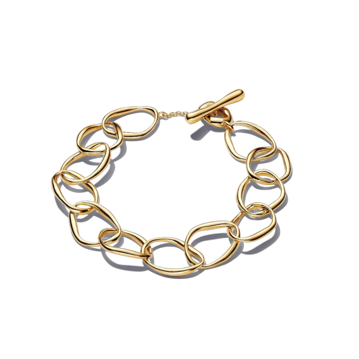 Organically Shaped Link Bracelet - Image 2