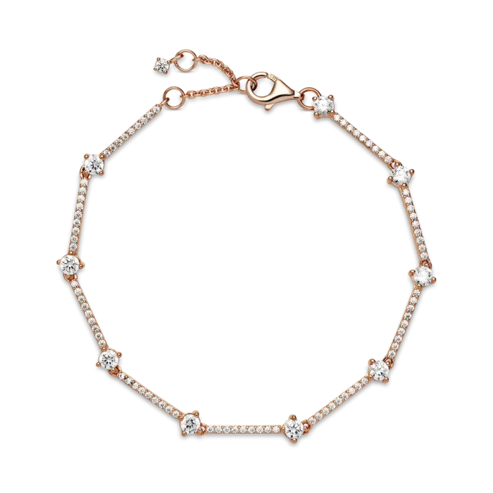 Sparkling Pavé Bars Bracelet - Image 5