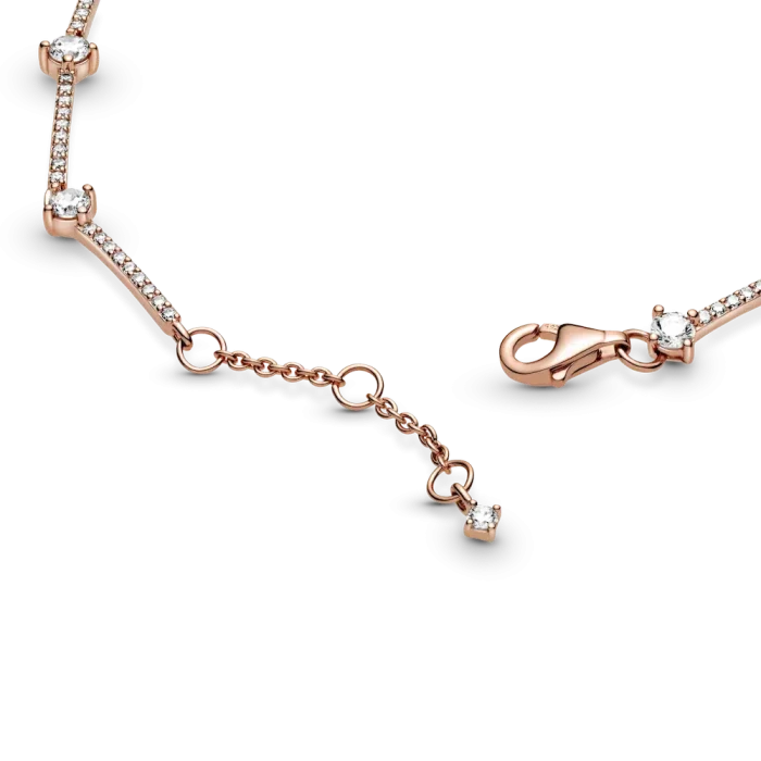 Sparkling Pavé Bars Bracelet - Image 6