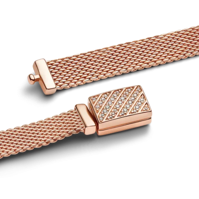 Pandora Reflexions Long Clasp Pavé Bracelet - Image 7