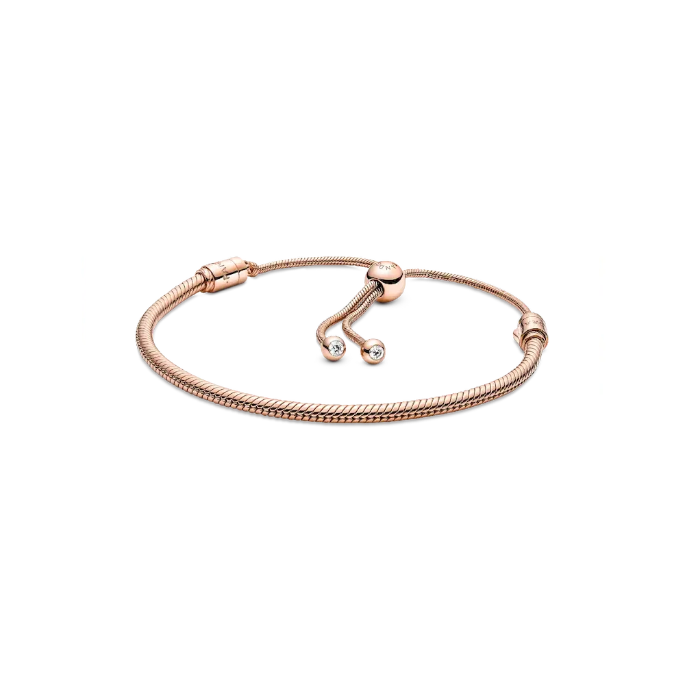 Pandora Moments Snake Chain Slider Bracelet