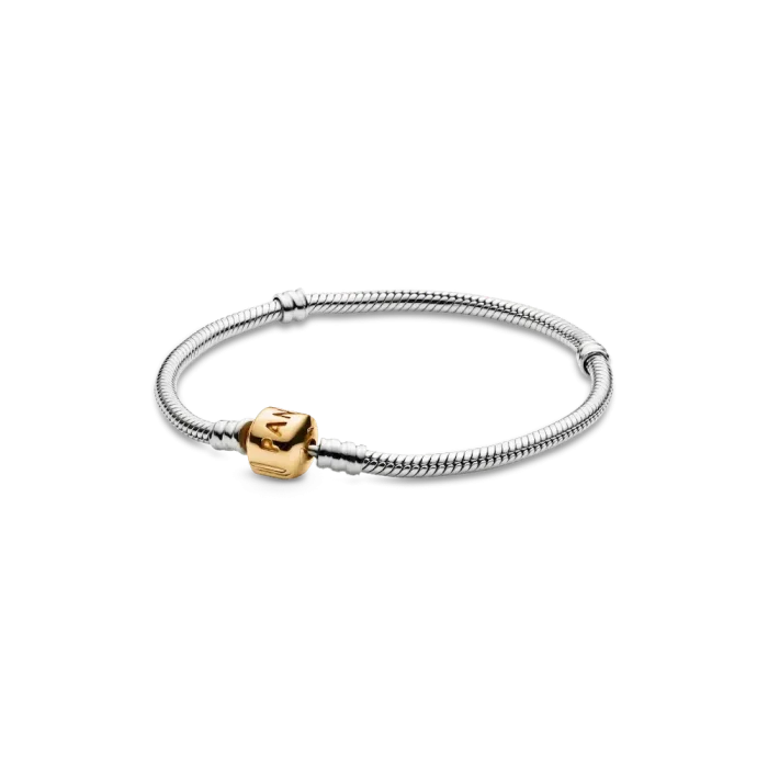 FINAL SALE - Pandora Moments Snake Chain Bracelet - Image 2