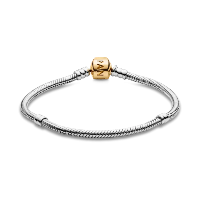 FINAL SALE - Pandora Moments Snake Chain Bracelet - Image 5