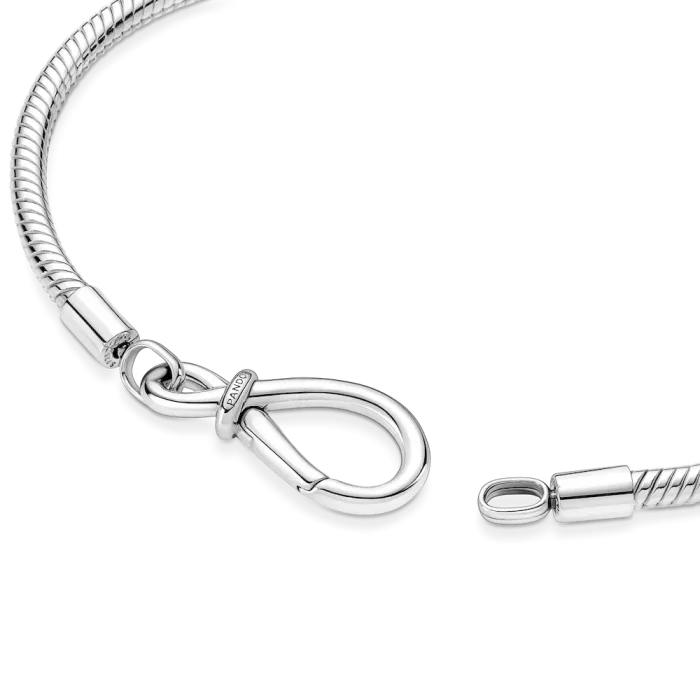 Pandora Moments Infinity Knot Snake Chain Bracelet - Image 7