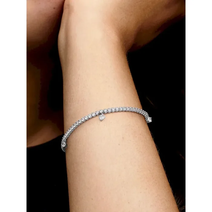 Sparkling Drops Tennis Bracelet - Image 3