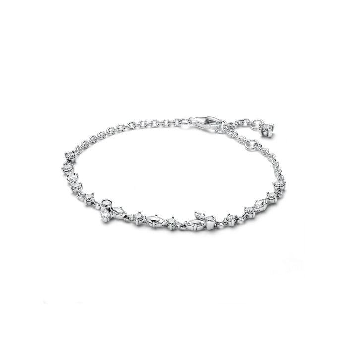 Sparkling Herbarium Cluster Chain Bracelet - Image 2