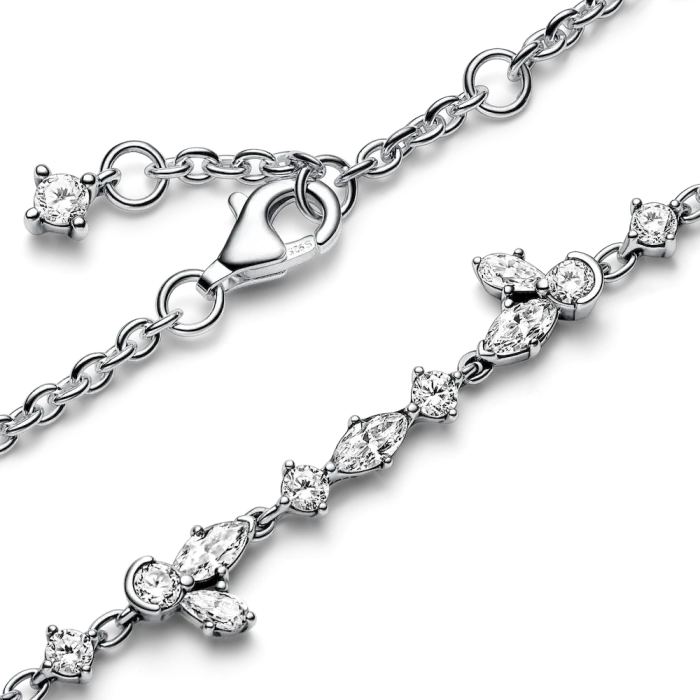 Sparkling Herbarium Cluster Chain Bracelet - Image 5