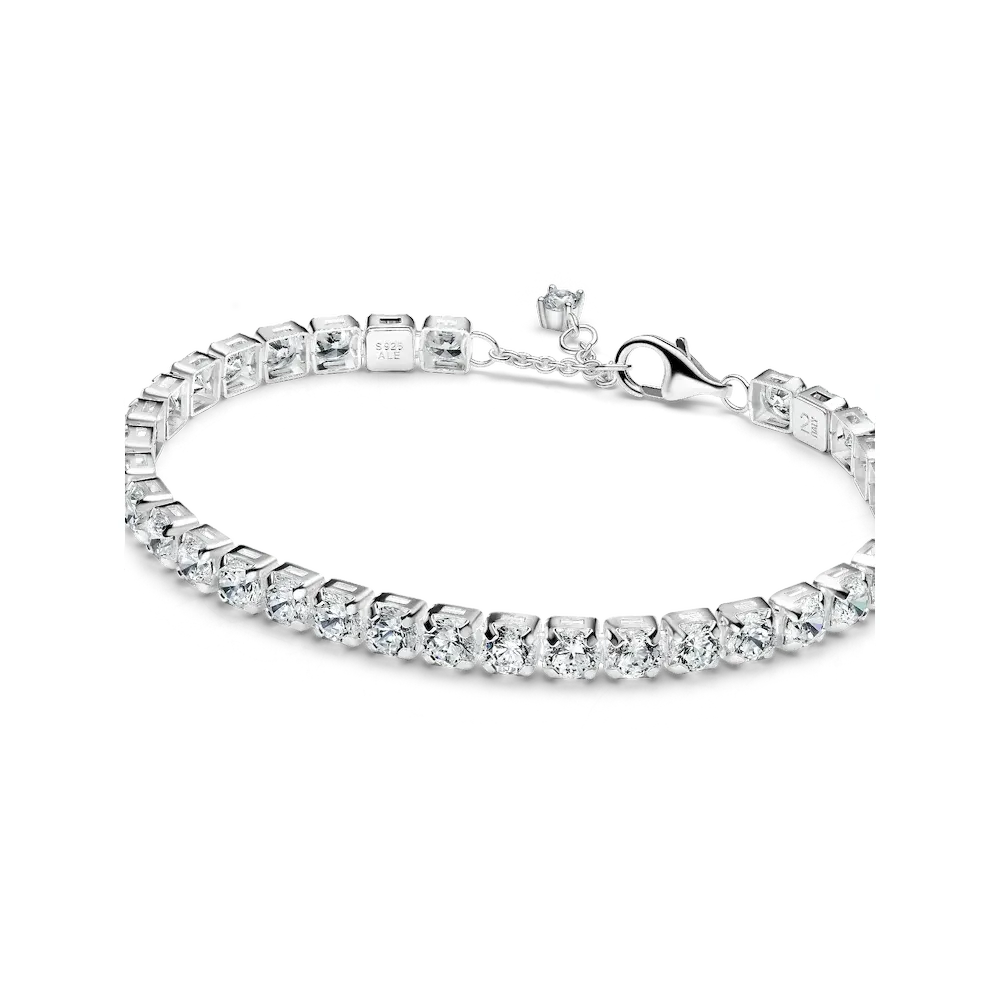 Sparkling Bold Tennis Bracelet