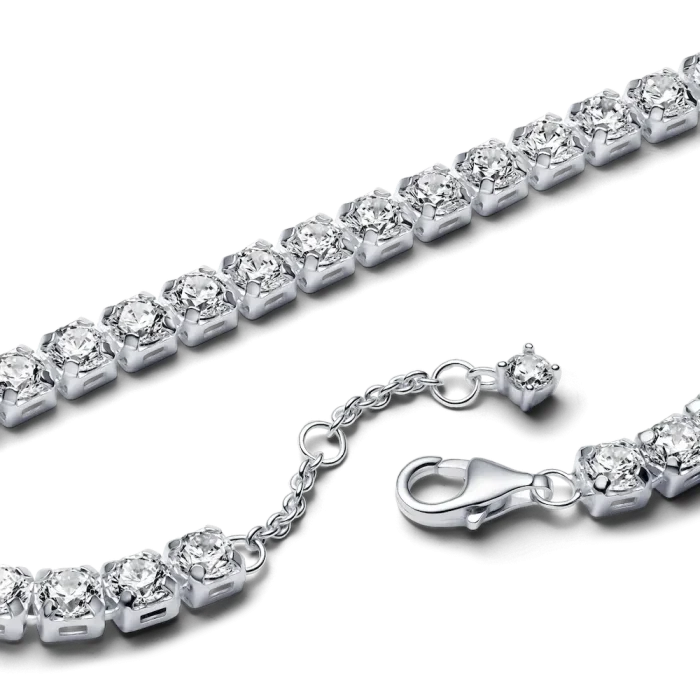 Sparkling Bold Tennis Bracelet - Image 6