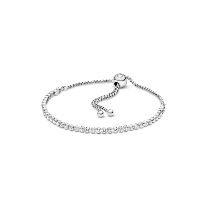 Pandora Timeless Sparkling Tennis Bracelet and Earring Set - Image 2
