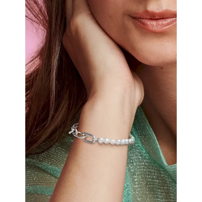 Pandora ME Treated Freshwater Cultured Pearl Bracelet - Image 2