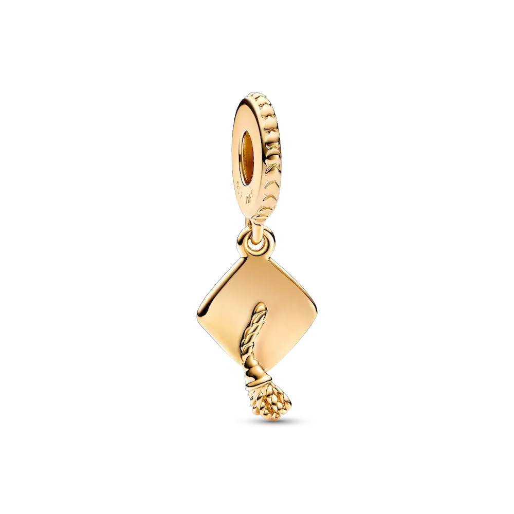 Graduation Cap Dangle Charm