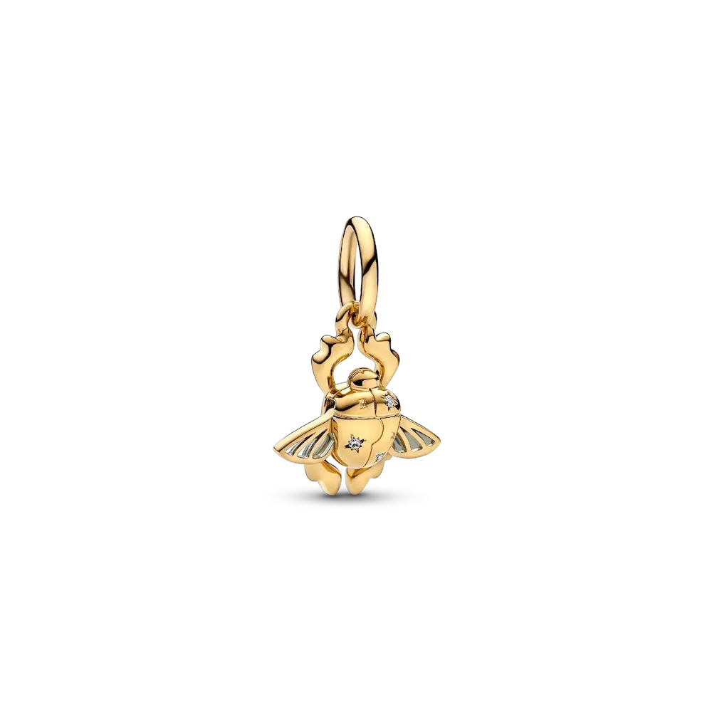 762345C01_RGB.webp Disney Aladdin Scarab Beetle Dangle Charm - Image 1