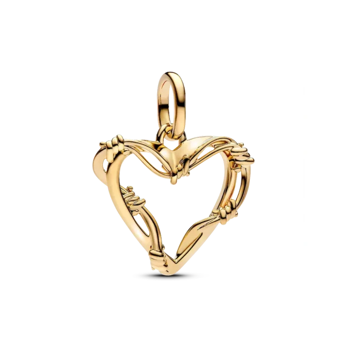 Barbed Wire Heart Bracelet Set - Image 2