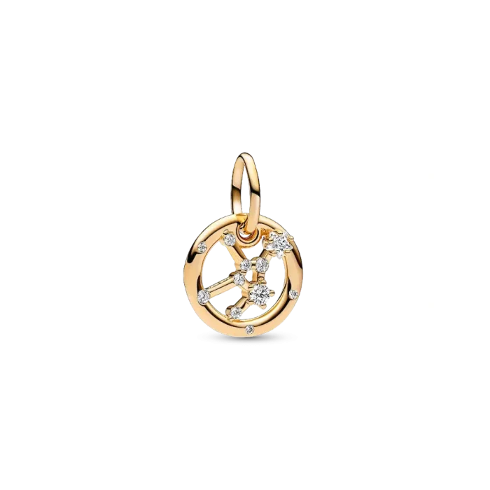 Virgo Zodiac Dangle Charm Bracelet Set - Image 3