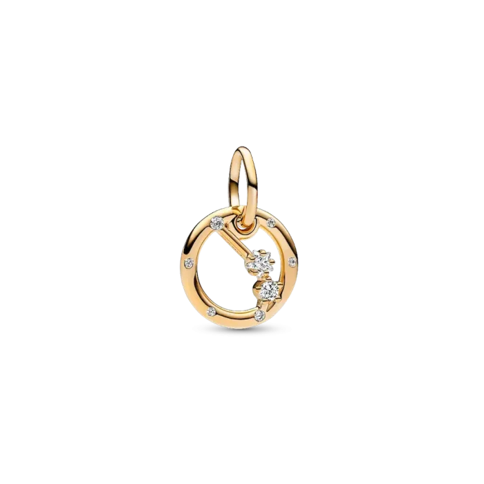 Aries Zodiac Dangle Charm Bracelet Set - Image 3