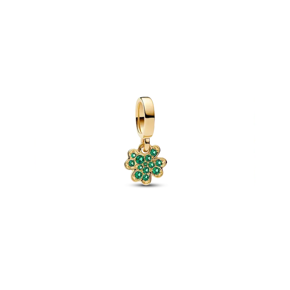 Four-leaf Clover Dangle Charm