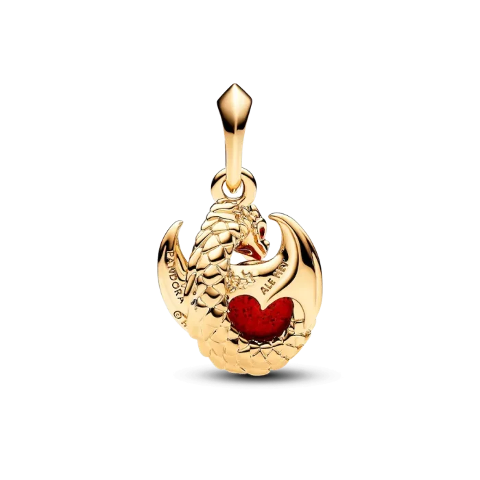 FINAL SALE - Game of Thrones Dragon Fire Dangle Charm - Image 5