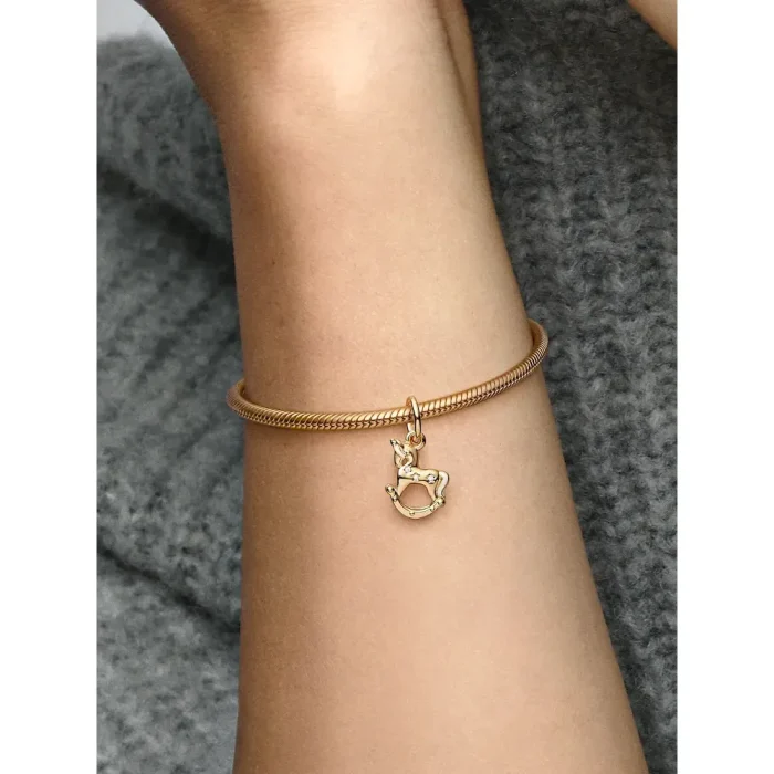 Rocking Unicorn Dangle Charm - Image 2