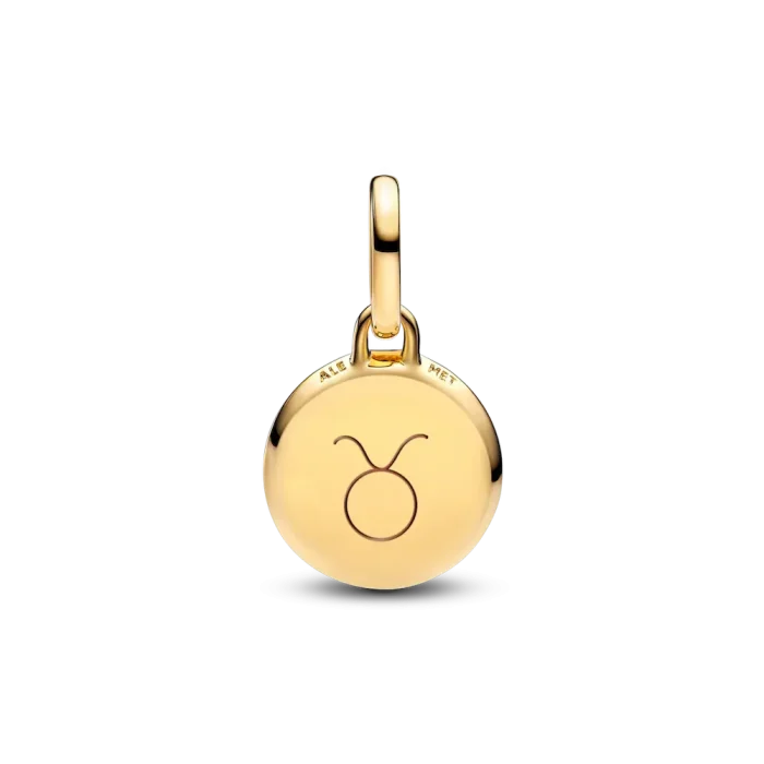 Green Engravable Mini Medallion Charm - Image 5