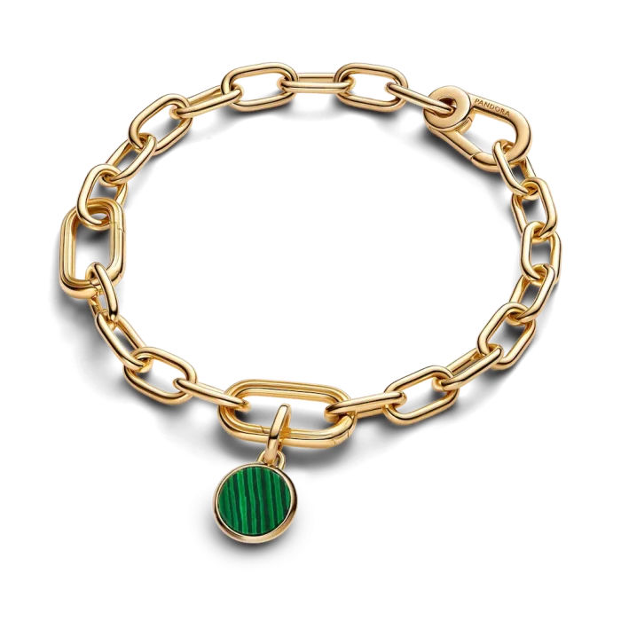 Green Engravable Mini Medallion Charm - Image 8