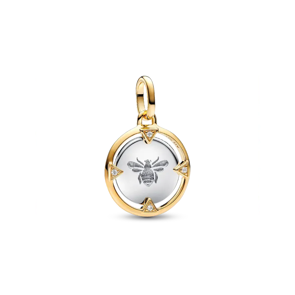763417C01_RGB.webp Bee Medallion Charm - Image 1