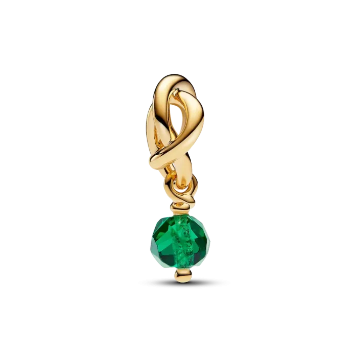 May Engravable Dangle Charm Necklace Set - Image 7