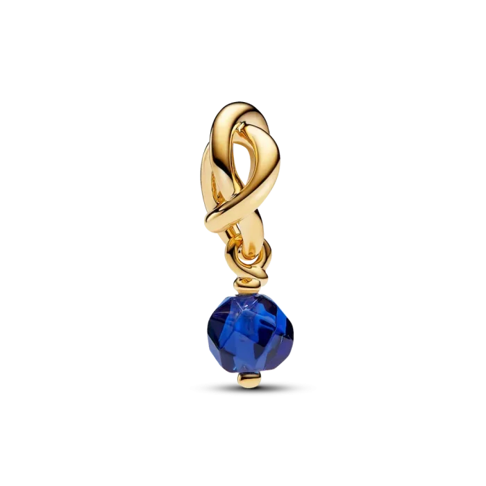 September Engravable Dangle Charm Necklace Set - Image 6