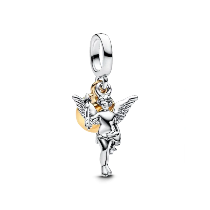 Heart Mini Dangle Charm Necklace - Image 2