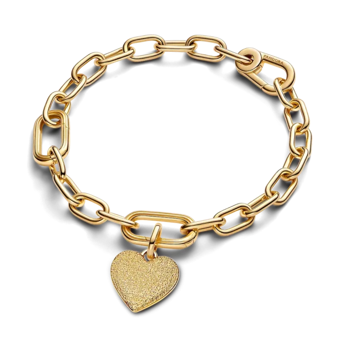 Engravable Heart Medallion Charm - Image 7