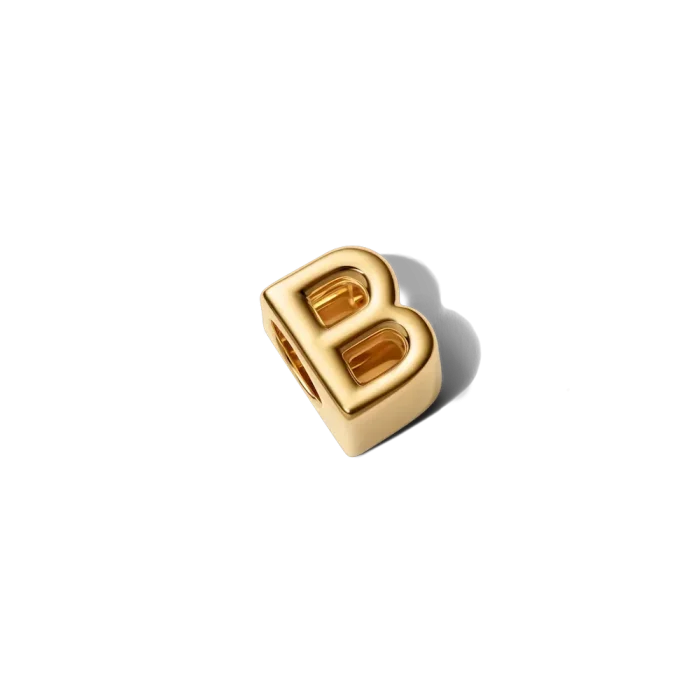 Letter B Charm Necklace - Image 13