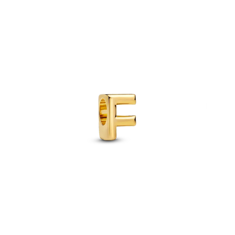 Letter F Alphabet Charm