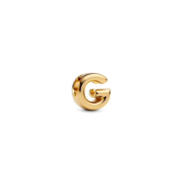 Letter G Charm Necklace - Image 2
