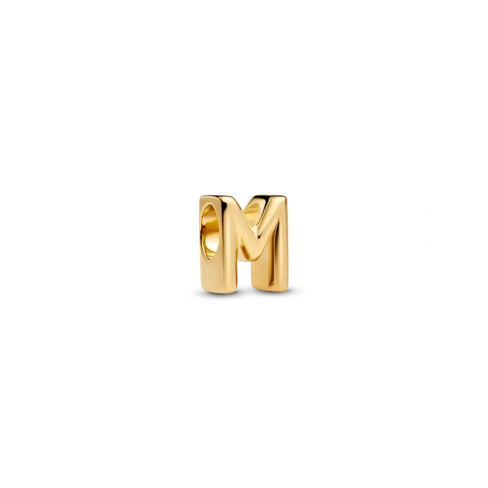 Letter M Alphabet Charm