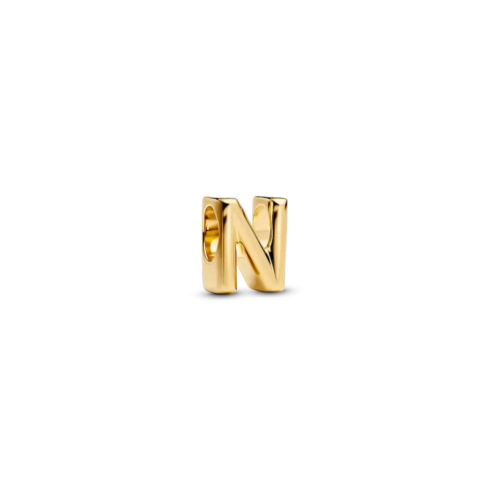 Letter N Alphabet Charm